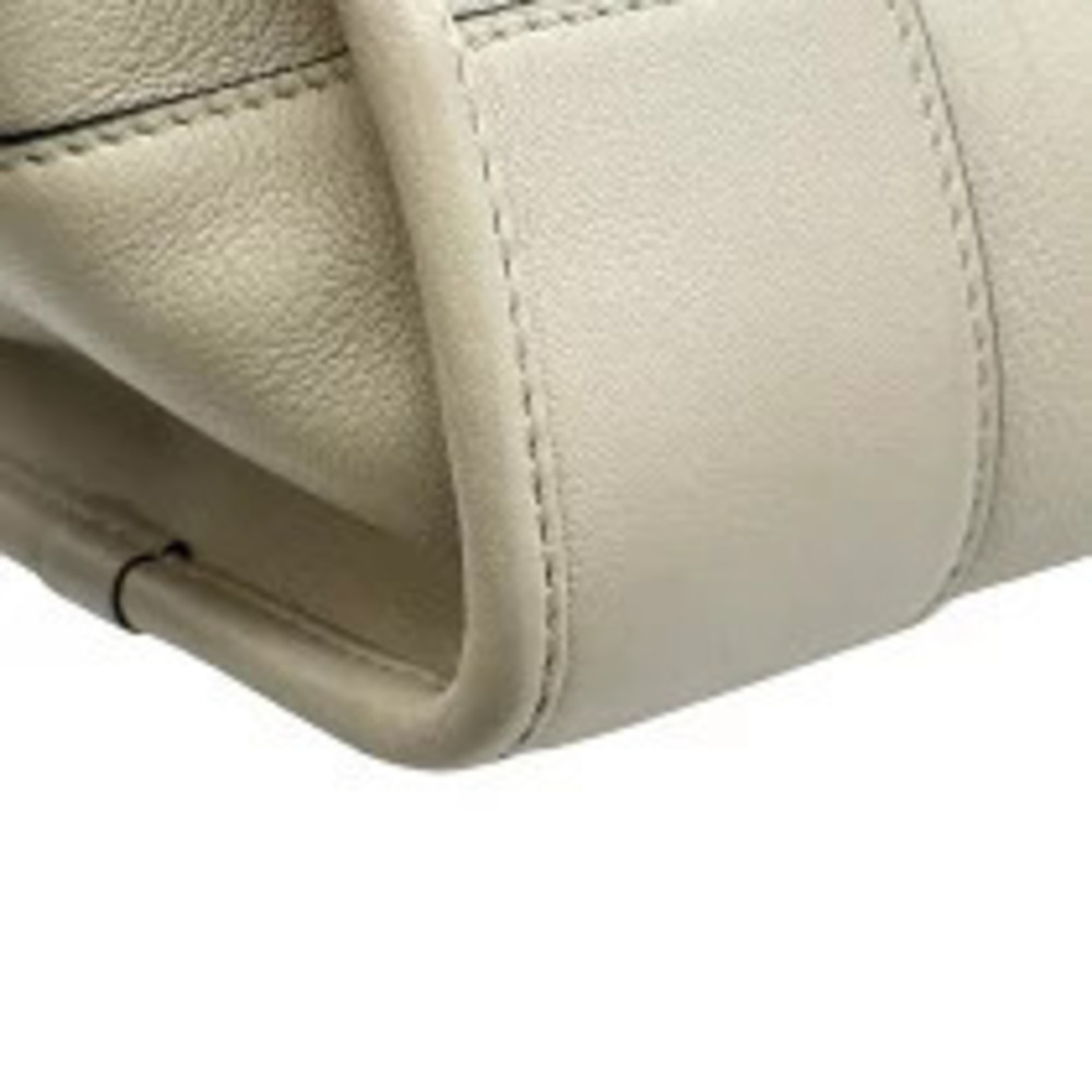 Loewe Amazona Beige Cream Calfskin Shoulder Bag - Picture 7 of 13